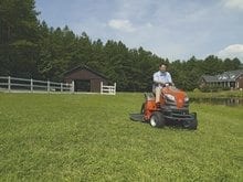 G&A Rentals LTD man on a lawnmower G&A Rentals LTD man on a lawnmower